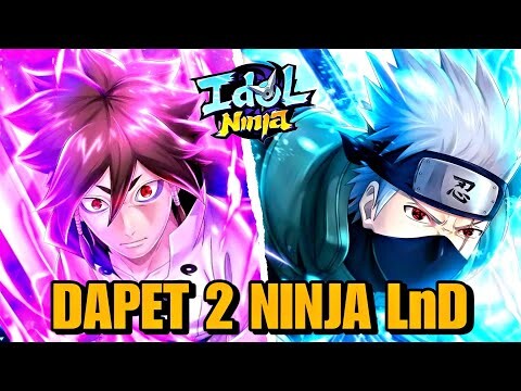 RATENYA WANGI! TES GACHA 50x LANGSUNG DAPET 2 HERO LnD KAKASHI & INDRA - NARUTO IDOL NINJA