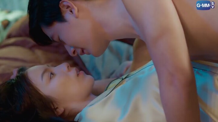 Thai drama kissing is sweet and greasy. You're pressing me