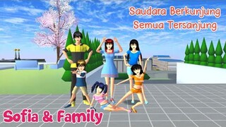 SAUDARA BERKUNJUNG SEMUA TERSANJUNG | SOFIA & FAMILY | SAKURA SCHOOL SIMULATOR