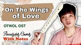 On The Wings Of Love - Recorder Flute Cover with Easy Letter Notes and Lyrics