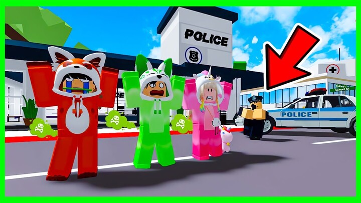 HULIK CUPI & KOLIX Ditangkap POLISI Karena KENTUT SEMBARANGAN @Ms. Pie  ROBLOX INDONESIA