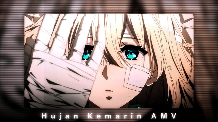 Violet Evergarden And Gilbert [Hujan Kemarin] Typography AMV Edit