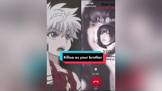 duet with  fyp anime weeb killua hxh