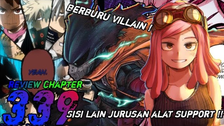 Kekuatan jurusan alat support & berburu paranormal dimulai !! | my hero academia 339