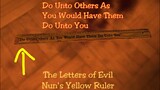 The Letters of Evil Nun's Yellow Ruler | Version 1.7.3