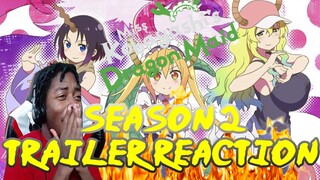 These Thicc Dragons Got Bars, Miss Kobayashi Dragon Maid Season 2 Trailer Reaction