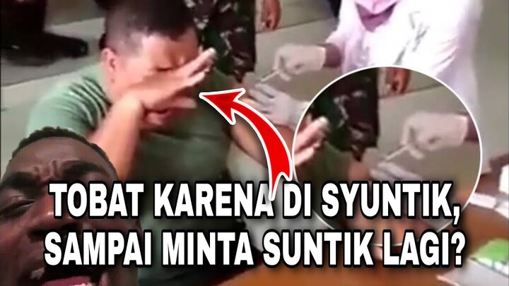 NGAKAKK, MOMEN LUCU SAAT DI SYUNTIKKK "MULAI BERTOBAT, MERENGEK, TERIAK SAMPAI MINTA SYUNTIKKK LAGI"