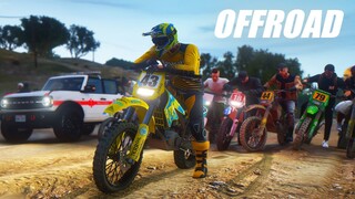 OFFROAD DI TRACK BERLUMPUR SERU PARAH ! GTA V ROLEPLAY