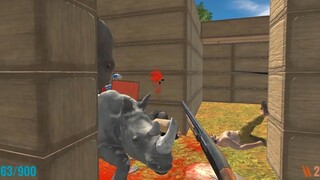 Insane FPS Dungeon. Animal Revolt Battle Simulator