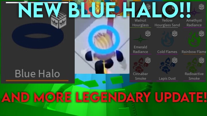 Blue HALO IS FINALLY BACK WITH NEW 40+ OP LEGENDARY EFFECTS! Tower Of Hell ROBLOX