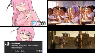 Iklan Marjan vs Iklan AI Makan Bergizi Gratis