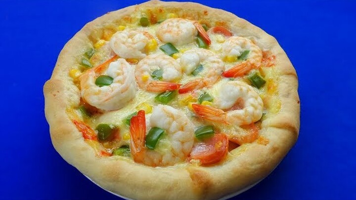 Món Ăn Ngon - PIZZA VIỀN PHÔ MAI tuyệt vời thơm ngon