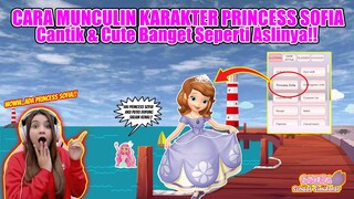 CARA/TUTORIAL MUNCULIN KARAKTER PRINCESS SOFIA!! CANTIK BANGET!! SAKURA SCHOOL SIMULATOR - PART 612