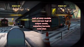 call of duty mobile sniper mode gameplay 2023