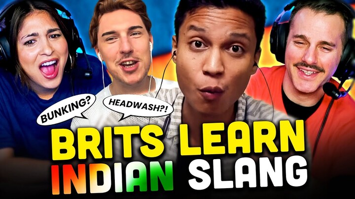 INDIAN SLANG Reaction! | BuzzFeed India