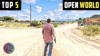 Top 5 Best Open World Games for Android 2022