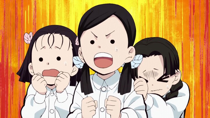 How terrible is the self-disciplined trio? They scared the three sisters like this