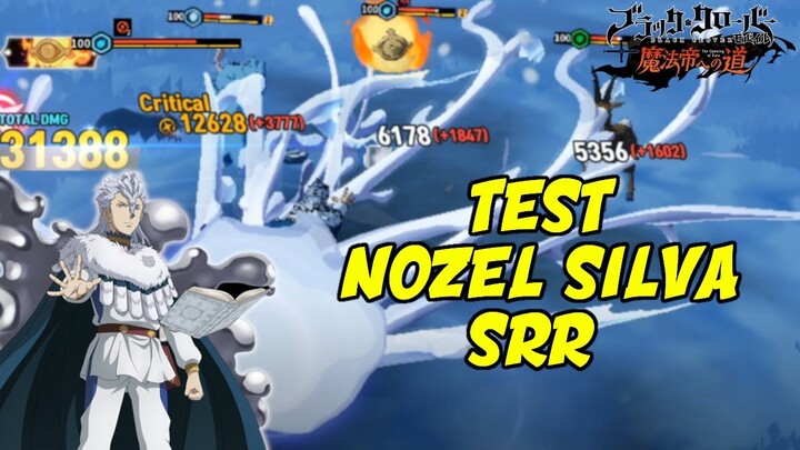 JE LAI SOUS ESTIMÉ! TEST NOZEL SILVA SSR BLACK CLOVER MOBILE