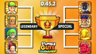 SPECIAL VS LEGENDARY | STUMBLE GUYS CUP  | NEW SKIN 0.45.2 | 1 vs 1