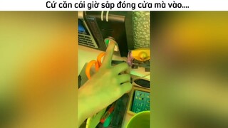 Cứ căn cứ cái giờ sắp đóng cửa mà vào….