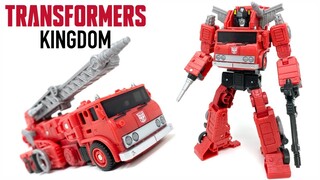 Transformers Kingdom Voyager Class Inferno Review