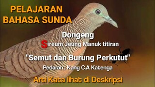 Pelajaran B.Sunda | Dongeng " Sireum Jeung Manuk Titiran " Pedaran.Kang C.A Katenga