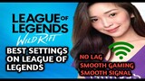 HOW TO FIX LAG IN LEAGUE OF LEGENDS/LOL MOBILE OCTOBER 2020