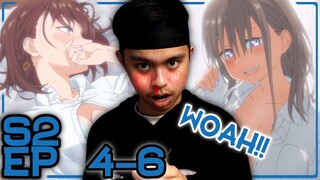 SHE'S SO FREAKY WITH IT!! | Tawawa on Monday Season 2 Episode 4-6 Reaction