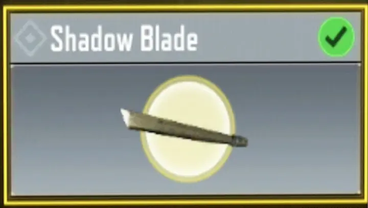This is Shadow Blade