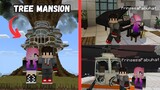 Exploring a TREE MANSION with my Jowa in Minecraft PE!