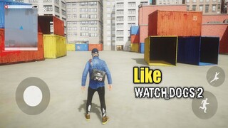 Top 10 Games Like Watch Dogs 2 For Android || Open World / Parkour Games