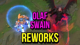 Swain & Olaf Reworks - All Changes | League of Legends