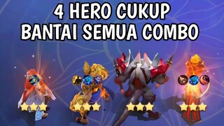 THARZ 3 CUKUP 4 HERO DAH BANTAI - BANTAI | COMBO MAGER MAGIC CHESS