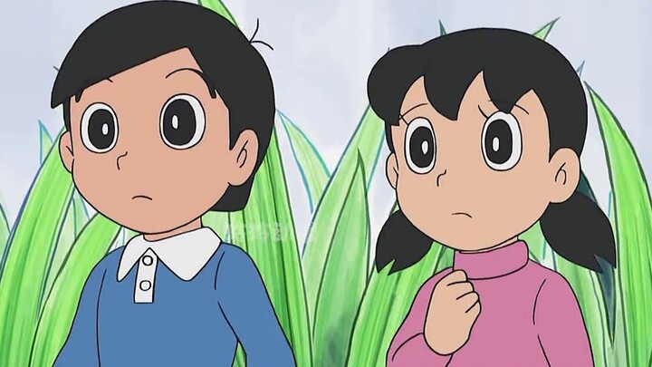 Nobita menjelajahi bawah tanah bersama ratu semut