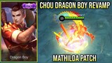 Chou Skin Script Dragon Boy Revamp Patch Mathilda - Mobile Legends