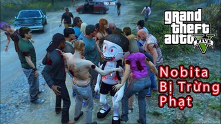 GTA 5 Mod - Nobita The Killer Bị Doremon Trừng Trị #3