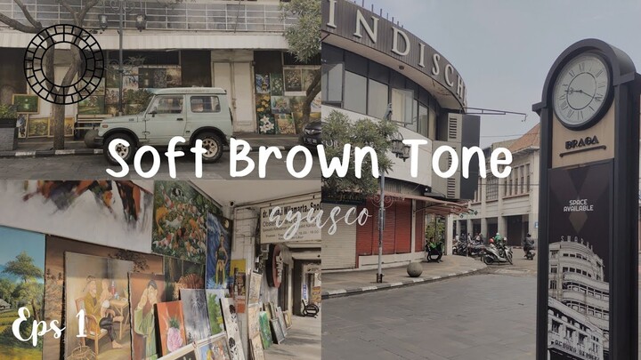 VSCO Tutorial || Cara edit preset Soft Brown Tone || Aesthetic Filter