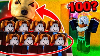 ME METI A 100 CUENTAS PARA SACAR 100 FRUTAS EN EL BLOX FRUITS? #bloxfruits #gnorendog #roblox