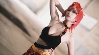 【JOJO特里休COS舞蹈】PINK CAT❤什么是辣妹啊！（后仰）【多尔】