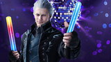 [Devil May Cry 5] Your father jumped into the laser rain at the village entrance again