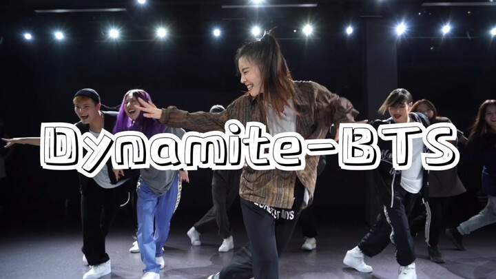 【饭饭Twinkle】带大家一起跳BTS《Dynamite》太欢乐了啊啊啊啊啊生活就是要开开心心吖