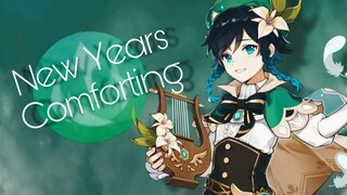 Spending new years with the bard ( Venti X Listener ) [ M4A ] { Genshin Impact ASMR }