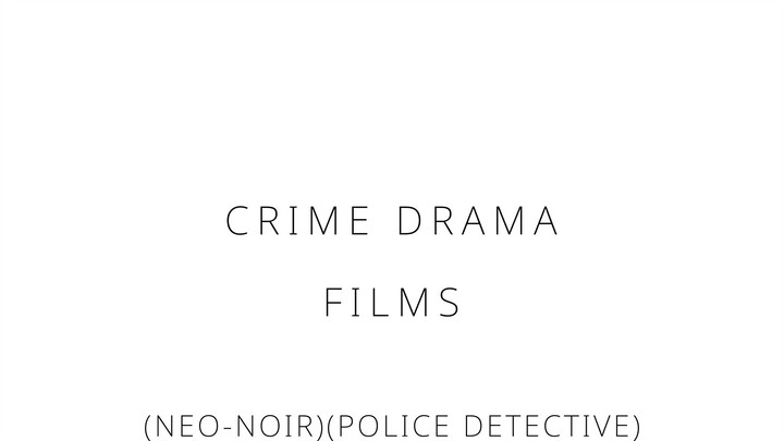 Crime drama films