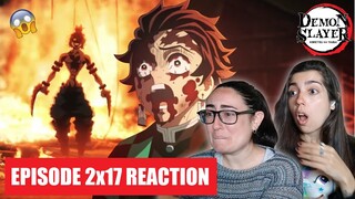 DEMON SLAYER Reaction 2x17 - "NEVER GIVE UP"