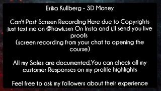 Erika Kullberg - 3D Money  course download