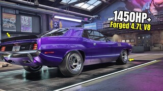 Need for Speed Heat Gameplay - 1450HP+ Plymouth Barracuda | '70 Barracuda Customization