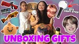 UNBOXING BTS GIFTS (BTS LIGHT STICK) BTS ARMY!! | OMG SUGA!!