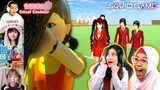 REAKSI ANI NURHAYANI & NAFISA FIDELA BERMAIN SQUID GAME VERSI SAKURA | Sakura School Simulator