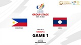 PHILIPPINES VS LAOS GAME 1 MLBB SEA GAMES | PHI VS LAO MLBB SEAGAMES