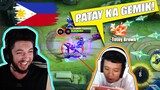Foreigner 1vs1 a Filipino ! Totoy Brown SURPRISES me on Gusion ! MLBB